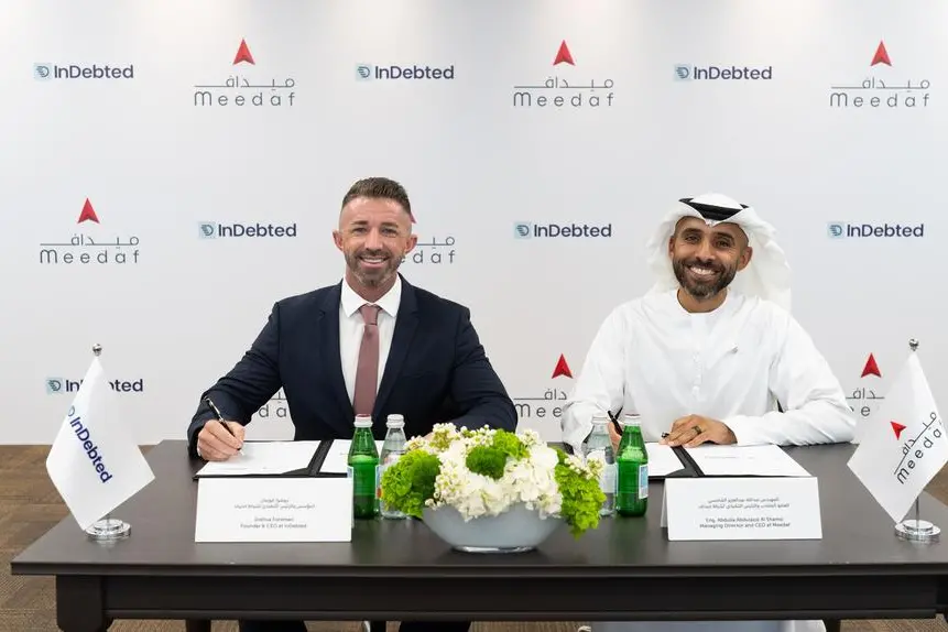 UAE’s Meedaf Invests In Global Fintech InDebted To Transform Regional Debt Resolution