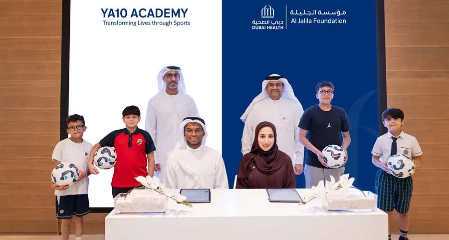 Dubai Sports Council delegation explores sports philanthropy initiatives during visit to Dubai Health