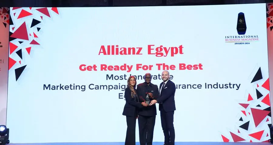 Allianz Egypt won the Most Innovative Marketing Campaign in the Insurance Industry (Get Ready For The Best) Egypt 2024 from IBM