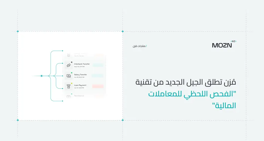 \"مُزن\" تكشف عن الجيل الجديد من تقنية \"الفحص اللحظي للمعاملات المالية\"