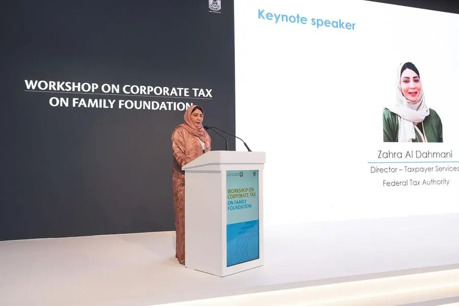 UAE: FTA holds workshop on Corporate Tax for Family Foundations