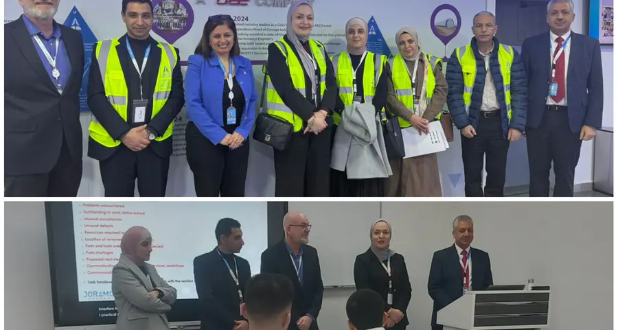 وفد من وزارة العمل يزور أكاديمية جورامكو للاطلاع على برامج تدريب هندسة صيانة الطائرات