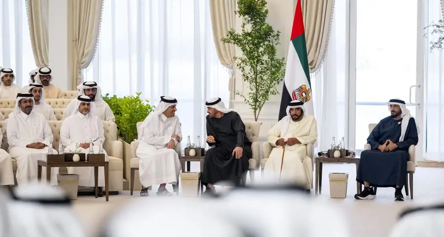 UAE President receives Qatari Prime Minister and Minister of Foreign Affairs