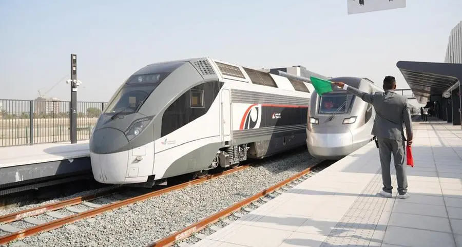 The UAE's first national passenger rail service begins as Etihad Rail welcomes first paying passengers