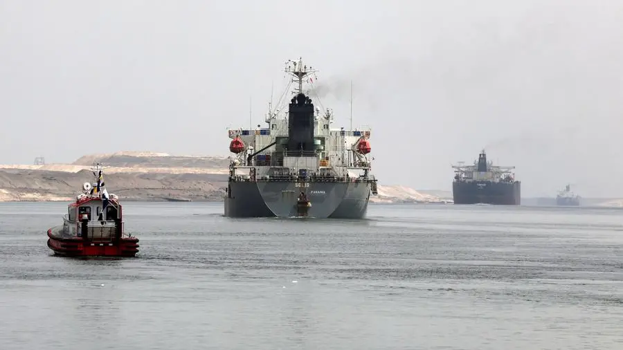 Suez canal authority says two CMA CGM vessels passed through the canal on Tuesday