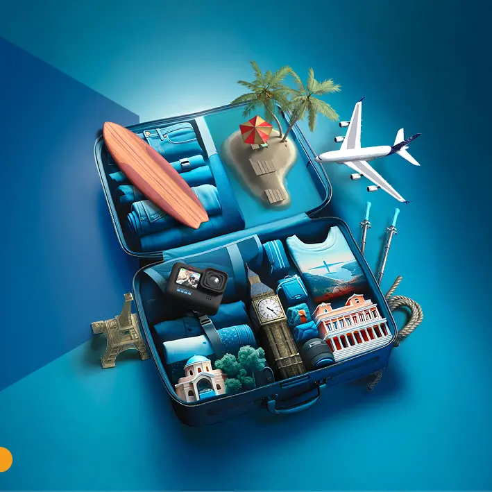 The Chance to win travel vouchers for NBK-Mastercard Holders when making foreign-currency purchases
