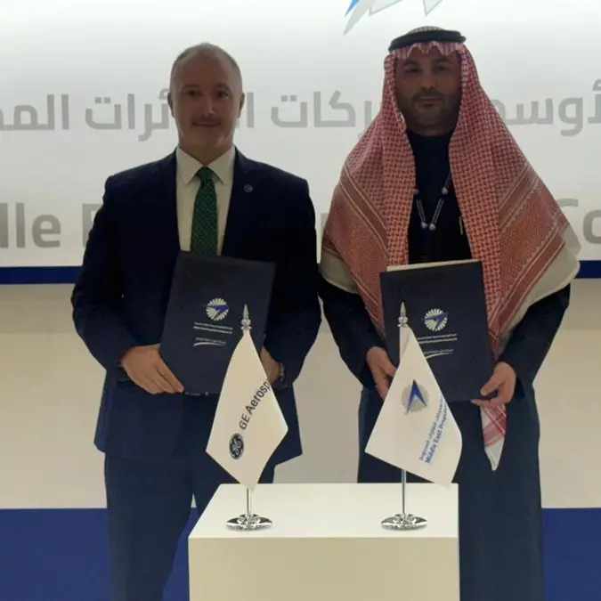 \"جي إي إيروسبيس\" و\"الشرق الأوسط لمحركات الطائرات\" تعززان جهوزية القوات الجوية الملكية السعودية والدعم الإقليمي من خلال اتفاقيات موسعة لمحركات\"F110-129\"