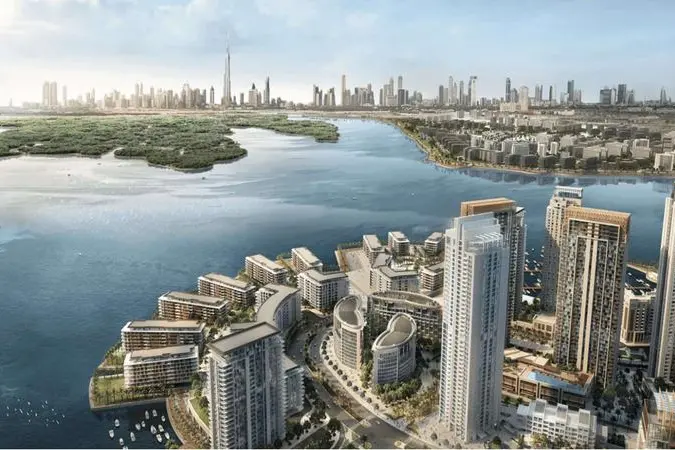 Dubai skyline. Dubai Creek. Image Courtesy: Asico