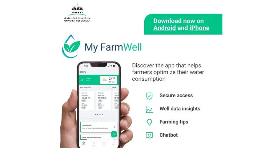 My FarmWell App enters next phase: University of Sharjah and IBM celebrate next-stage advancements