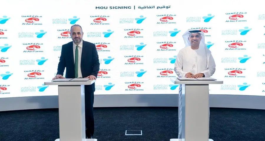 \"مزارع العين\" و\"مركز أبوظبي للصحة العامة\" يتعاونان لتعزيز العادات والسلوكيات الصحية الإيجابية والمستدامة في أبوظبي