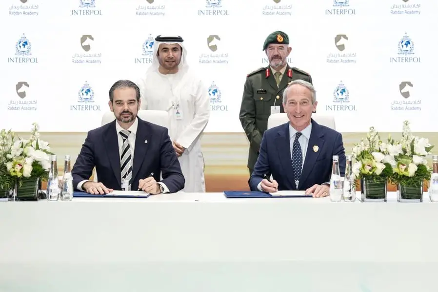 Rabdan Academy, a global leader in safety, security, defence, emergency preparedness and crisis management, has signed a training agreement with INTERPOL. Image Courtesy: Rabdan Academy