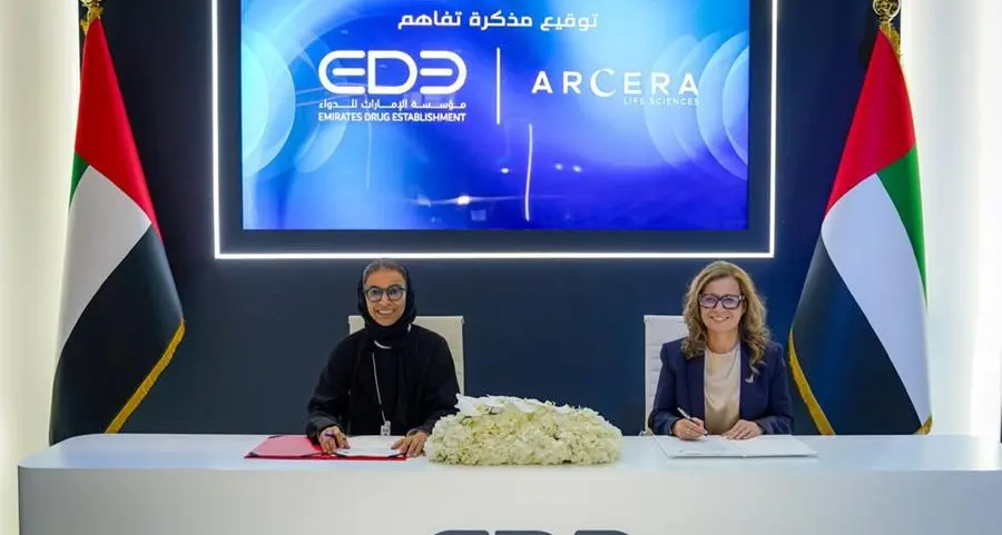 اتفاقية بين «مؤسسة الإمارات للدواء» و «أرسيرا» لدعم التصنيع الدوائي في الإمارات