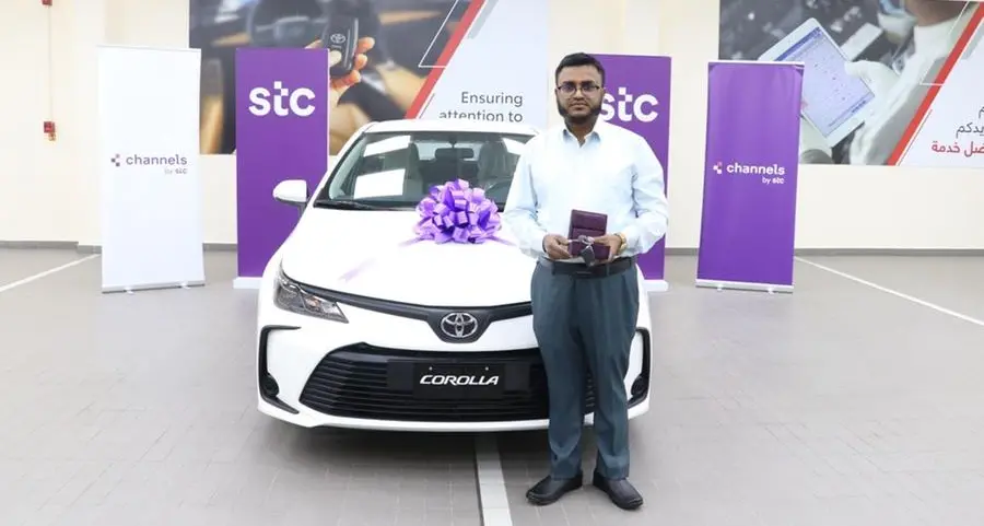 Stc Bahrain announces Karim Aldiyar Mobile W.L.L. as winner of Corolla car raffle draw for dealers