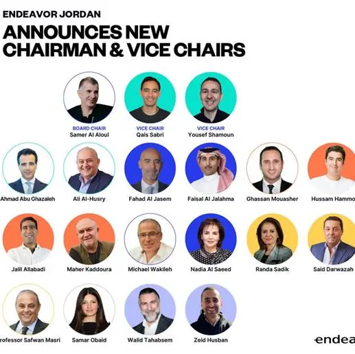 Endeavor Jordan announces new Chairman and Vice Chairs