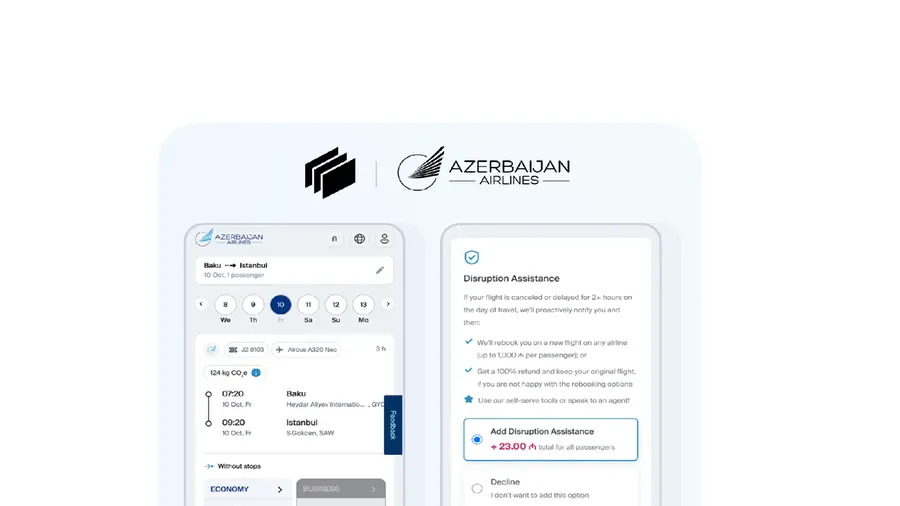 Azerbaijan Airlines Partners with HTS (Hopper Technology Solutions)