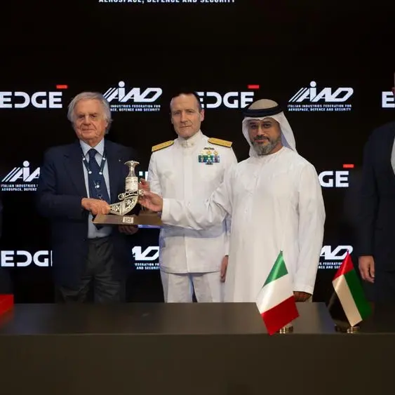 مجموعة \"ايدج\" تُعزز روابطها مع الاتحاد الإيطالي للشركات الجوية والدفاعية والأمنية (AIAD)