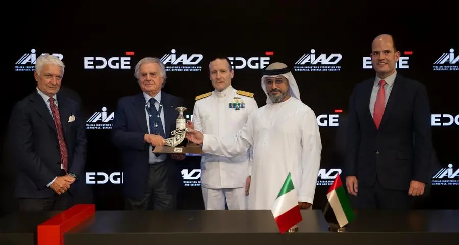مجموعة \"ايدج\" تُعزز روابطها مع الاتحاد الإيطالي للشركات الجوية والدفاعية والأمنية (AIAD)