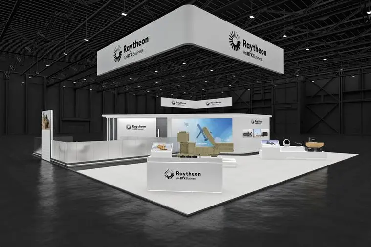 Raytheon at IDEX 2025. Image Courtesy: RTX