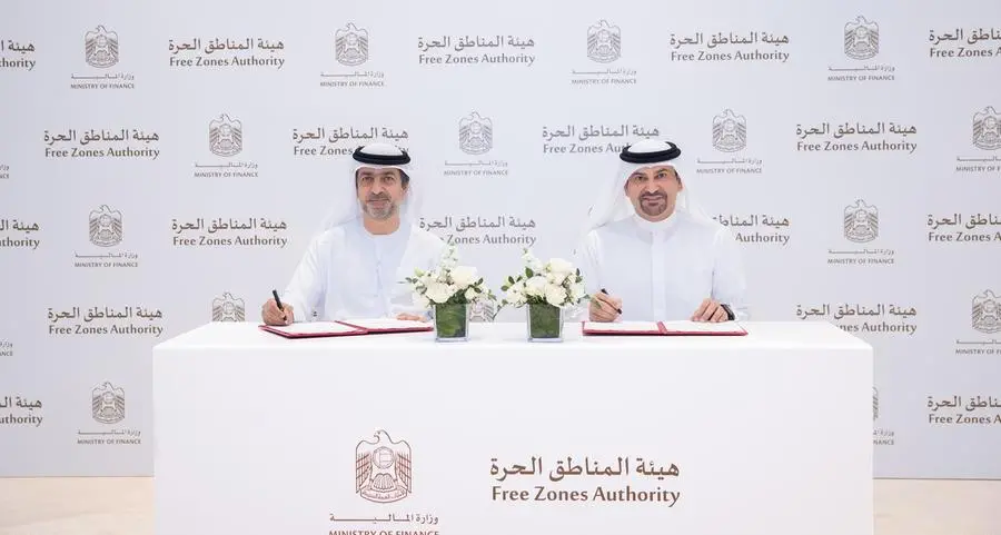 Ministry of Finance signs MoC with Ajman Free Zones to enhance tax information exchange services