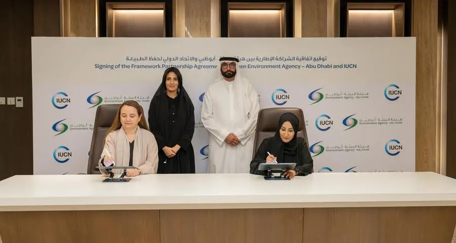 هيئة البيئة – أبوظبي توقِّع اتفاقية شراكة تنظيمية مع الاتحاد الدولي لحفظ الطبيعة
