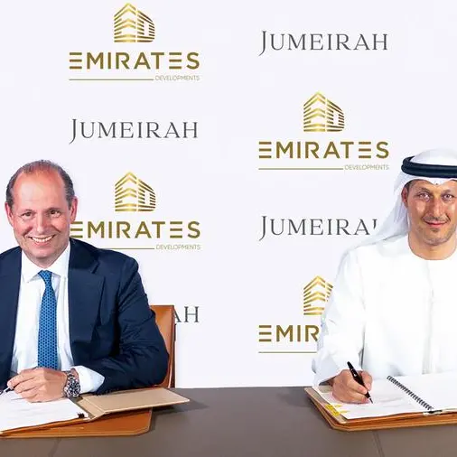 Emirates Developments enters agreement with Jumeirah