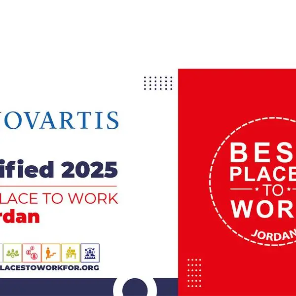Novartis Pharma Services Inc. earns the Best Place to Work certification in Jordan for 2025