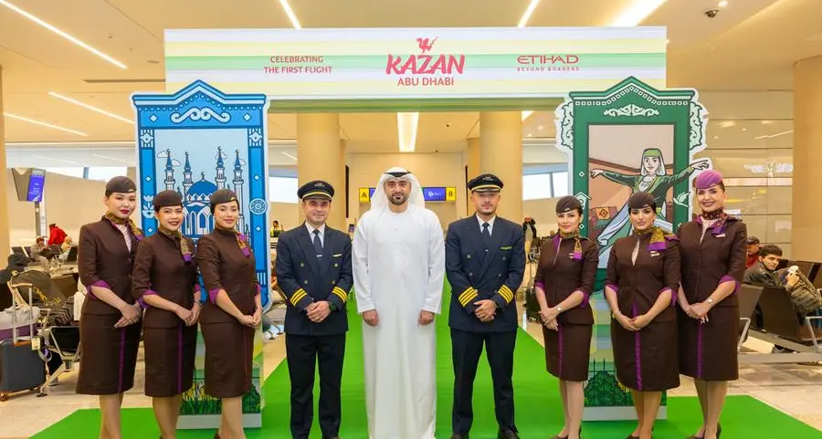 الاتحاد للطيران تحتفل برحلتها الافتتاحية إلى كازان في قلب تتارستان