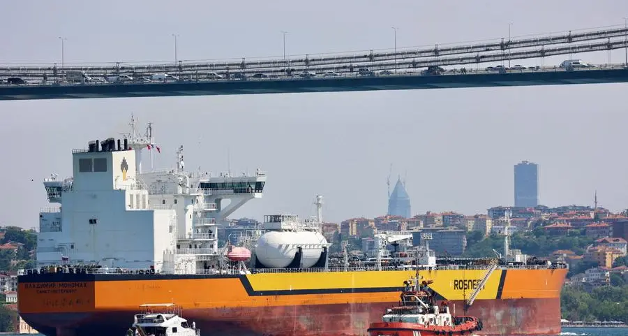 More Russian oil being stored in tankers, waiting for sales