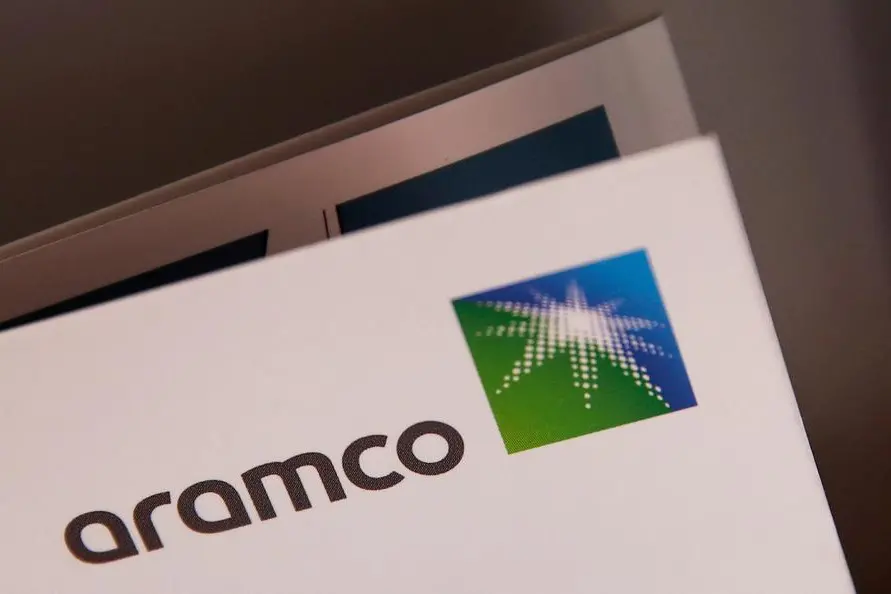 FILE PHOTO: The logo of Saudi Aramco is pictured outside Khurais, Saudi Arabia October 12, 2019. REUTERS/Maxim Shemetov/File Photo , Reuters/REUTERS