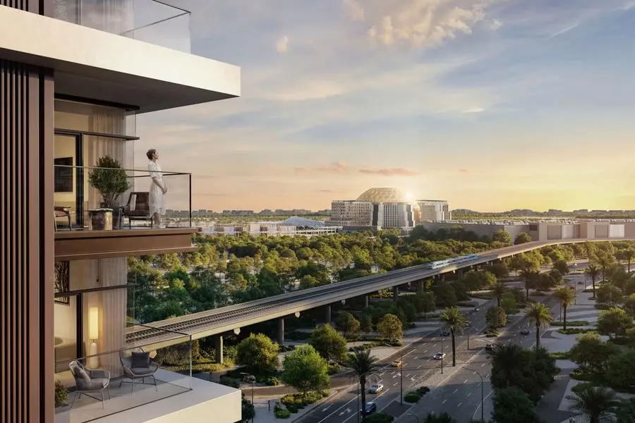 Render of Terra Heights, the first residential phase of Expo Living community in Dubai South.