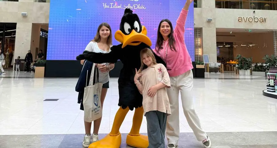Characters from Yas Theme Parks spread joy with surprise appearances at Yas Mall