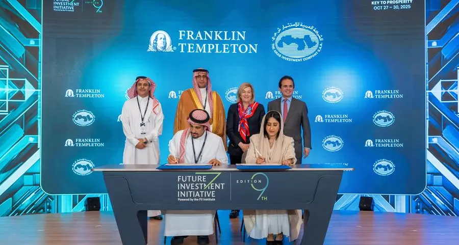 The Arab Investment Company and Franklin Templeton sign $70mln srategic partnership for Franklin Gulf Wealth Bond Fund