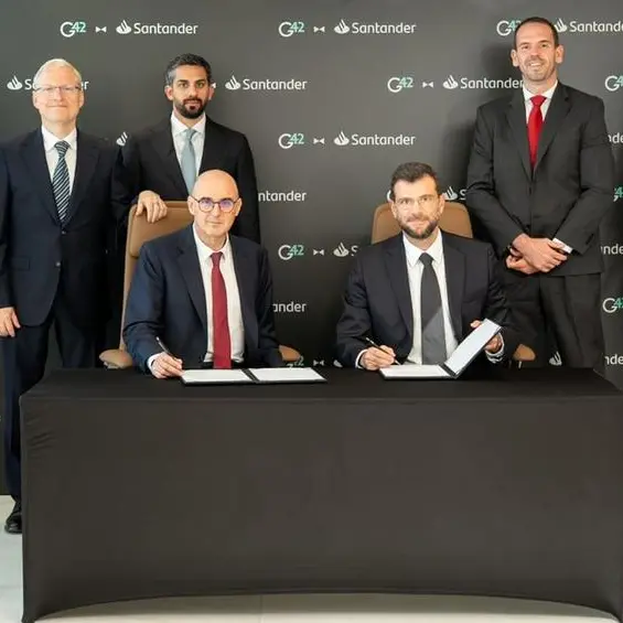 G42, Banco Santander Sign MoU to explore strategic cooperation in artificial intelligence