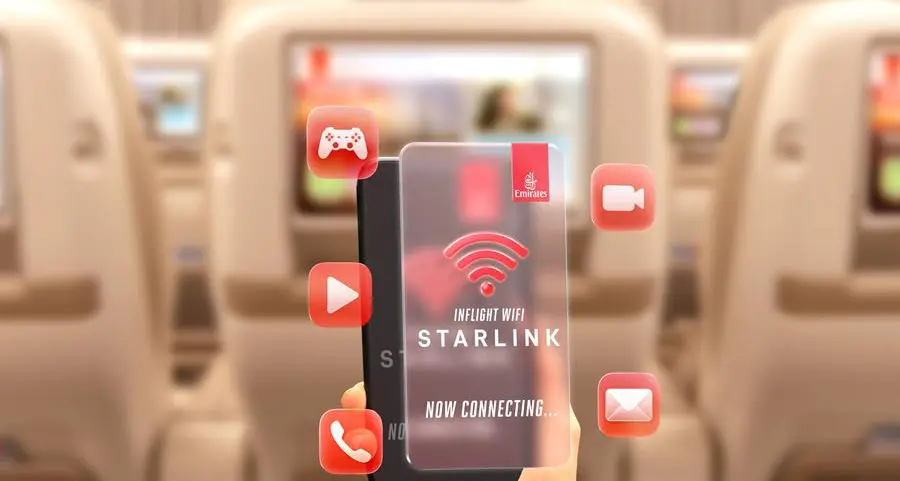 Emirates completes first installation of 'Starlink' Wi-Fi system on its Airbus A380 Aircraft