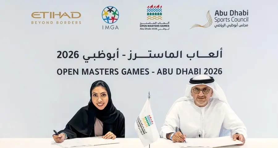 Etihad Airways signs as official airline partner of the Open Masters Games Abu Dhabi 2026
