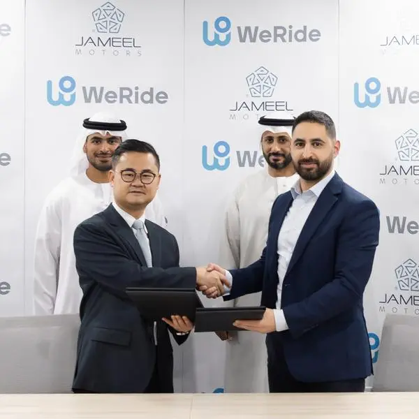Jameel Motors and WeRide partner to advance Dubai’s commercial driverless Robotaxi rollout