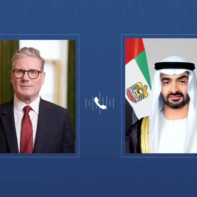 UAE President, UK Prime Minister hold phone call to discuss regional developments