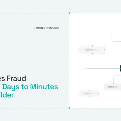 MOZN redefines fraud response from days to minutes with Ai rule builder