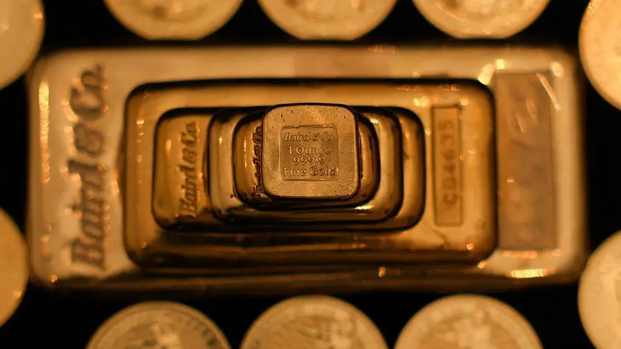 Gold eases as strong US data, easing geopolitical tensions sap momentum