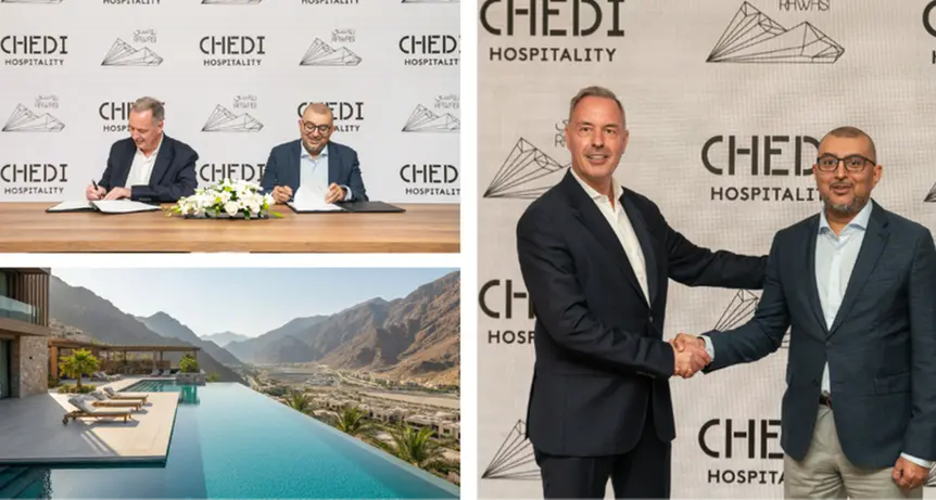 Chedi Hospitality partners with Rawasi Development to explore a landmark expression of mountain living in Oman