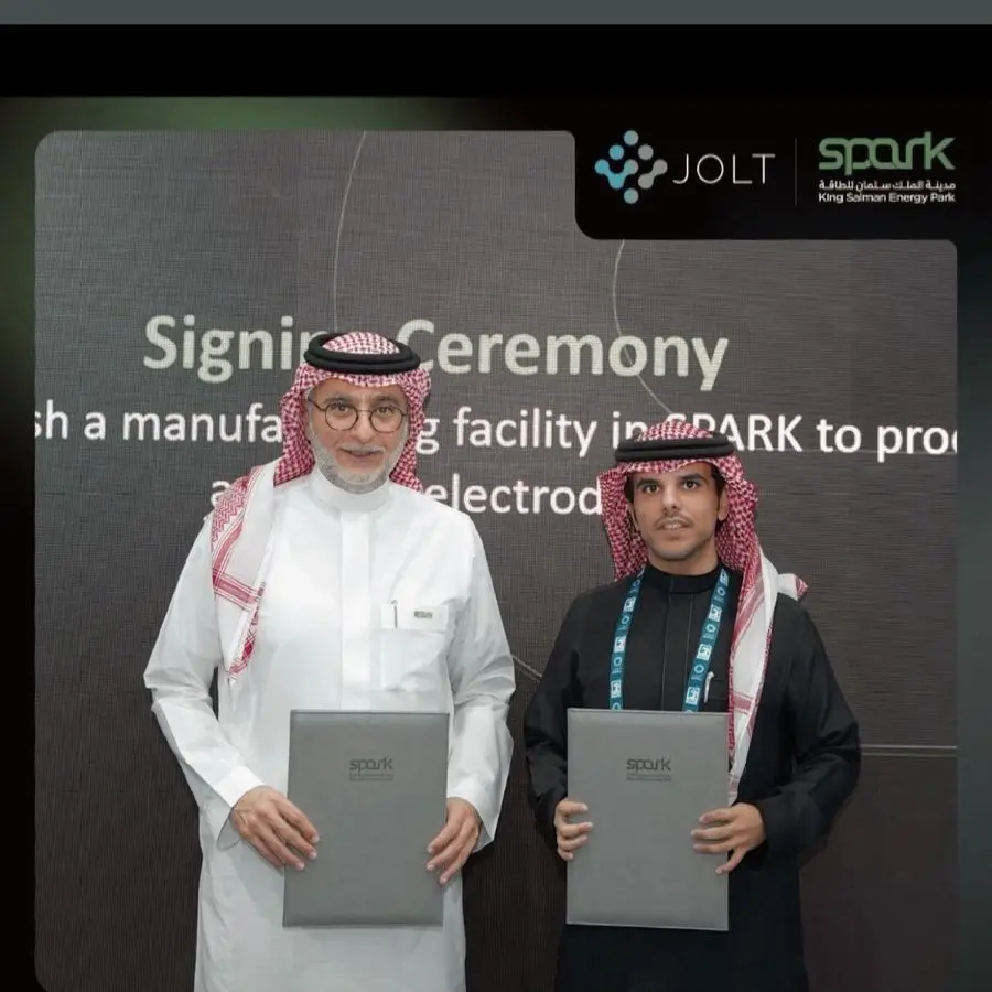 With the support of the Ministry of Energy – “JOLT Green Chemical Industries” signs industrial land lease Agreement at King Salman Energy Park (SPARK)