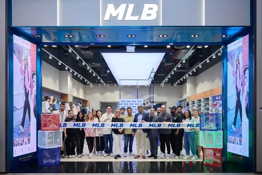 Inauguration of MLB store in the UAE. Image Courtesy: Apparel Group