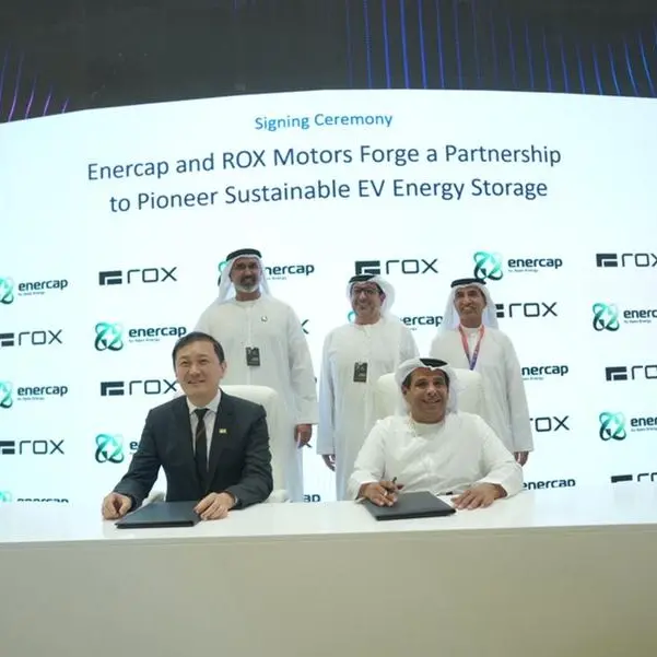 Enercap by Apex Energy and ROX Motor forge UAE-based partnership to pioneer sustainable EV energy storage