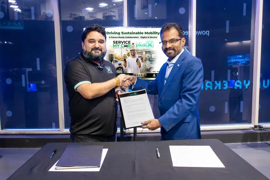 UAE’s Service My Car Partners With PlusX Electric to Unify EV and Petrol Car Servicing