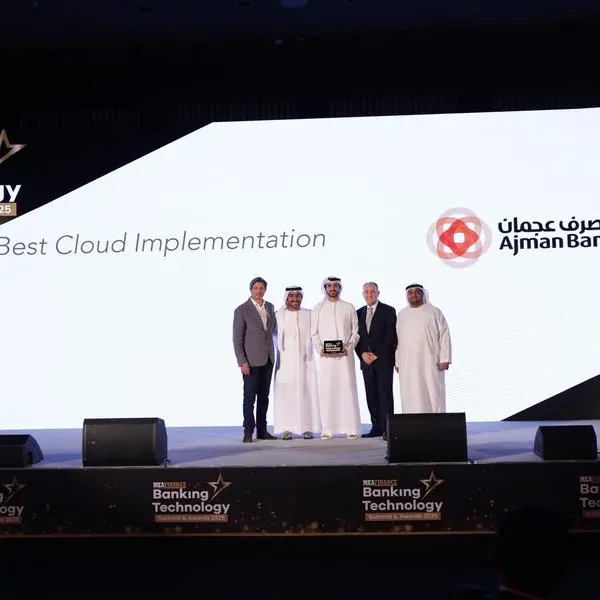 Ajman Bank wins MEA Finance Banking Technology Awards 2025 for outstanding innovation and digital excellence in Islamic Banking
