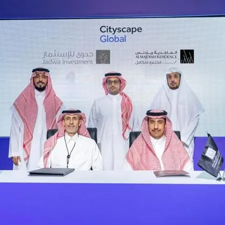 Jadwa Investment signs agreements worth SAR 9bln in real estate projects at Cityscape Global