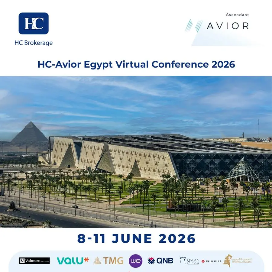 تعقد شركة اتش سي لتداول الأوراق المالية والسندات بالتعاون مع شركة Avior Capital Markets مؤتمرها السادس الافتراضي عن فرص الاستثمار في البورصة المصرية