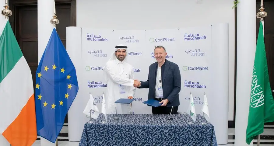 Musanadah announces exclusive deal with CoolPlanet to deliver energy and sustainability services in Saudi Arabia and Bahrain