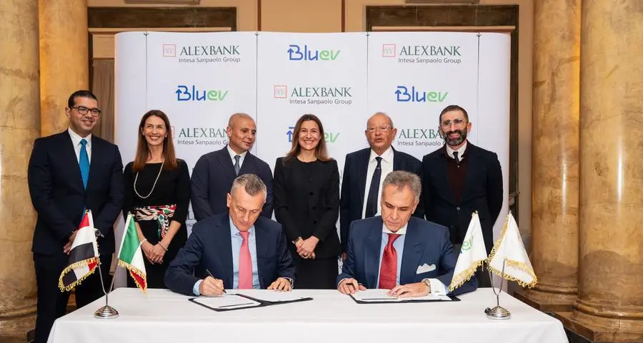 يوقّع بنك الإسكندرية مذكرة تفاهم مع شركة بلو إي ڤي