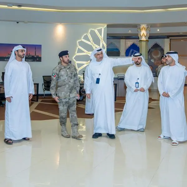 H.E. Major General Ahmed Saif bin Zaitoon Al Muhairi visits the Emergencies, Crises and Disasters Management Centre Abu Dhabi